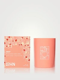 ZEST- Grapefruit & Rhubarb Candle