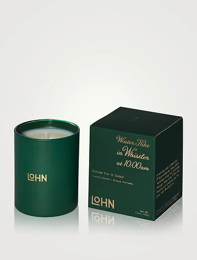 Winter Hike - Balsam Fir & Cedar Candle