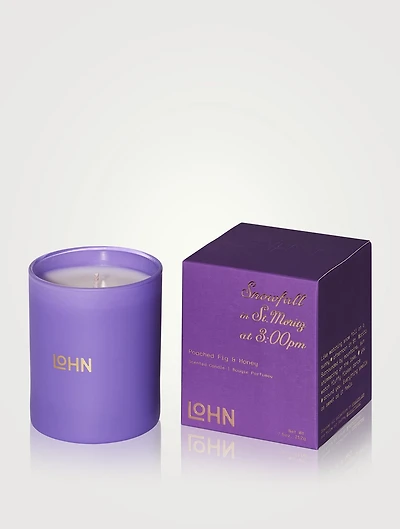 Snowfall - Poached Fig & Honey Candle