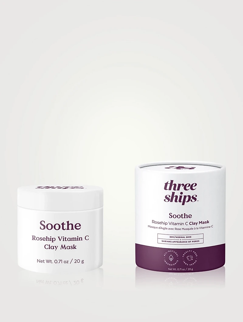 Soothe Rosehip Vitamin C Clay Mask