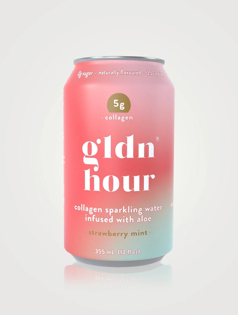Strawberry Mint Collagen Sparkling Water
