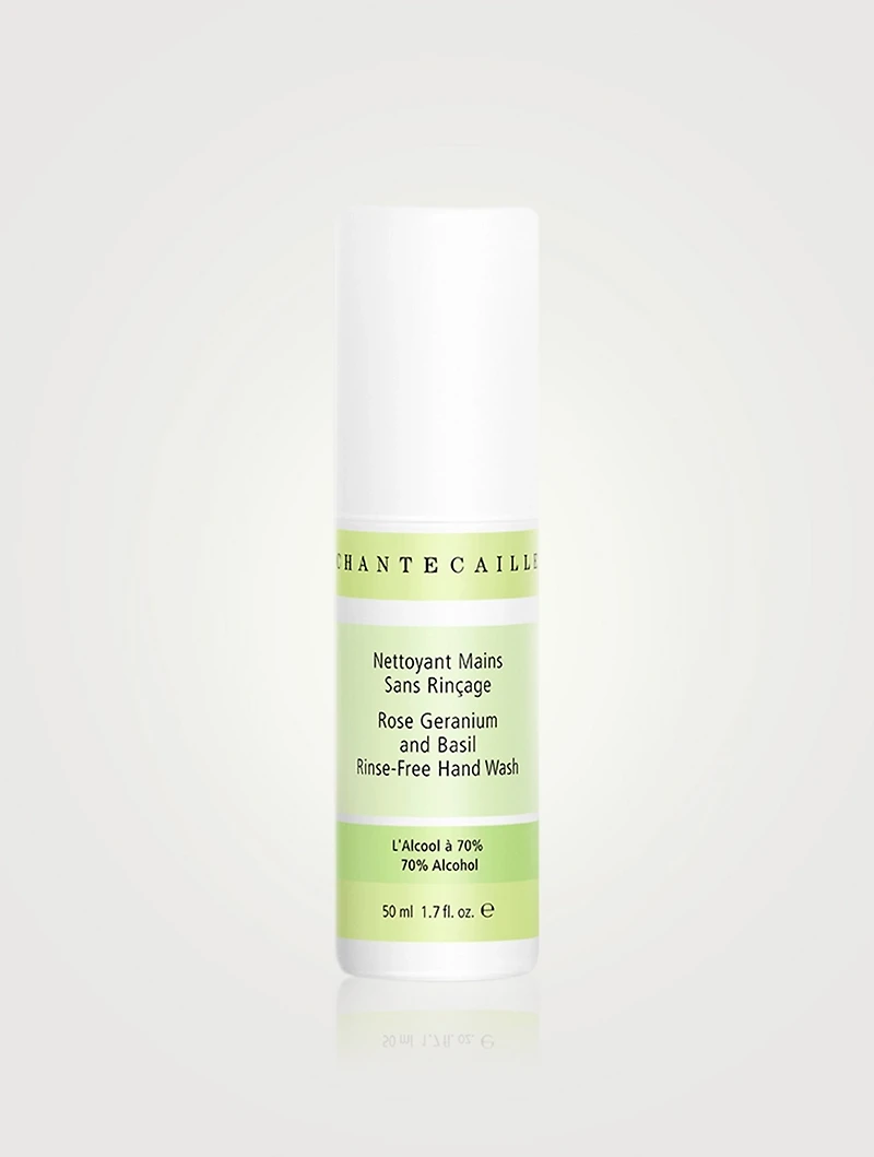 Rose Geranium And Basil Hand Sanitizer