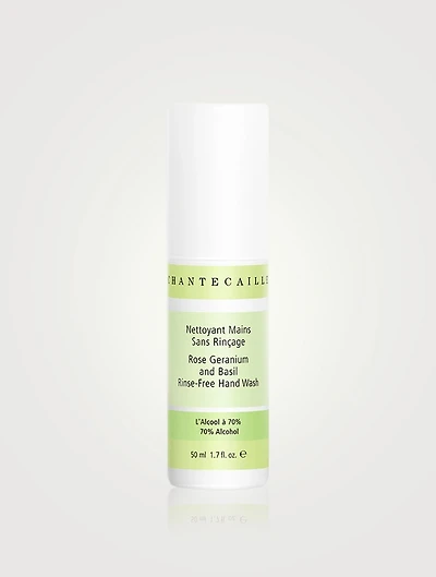Rose Geranium And Basil Hand Sanitizer