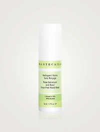 Rose Geranium And Basil Hand Sanitizer