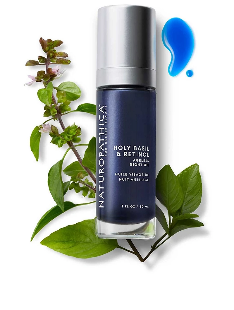 Holy Basil & Retinol Ageless Night Oil
