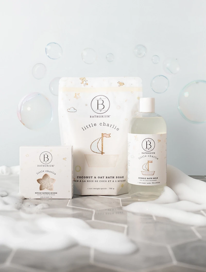 Little Charlie Kids Coconut & Oat Bath Soak