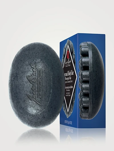 Charcoal Body Bar Massaging Soap