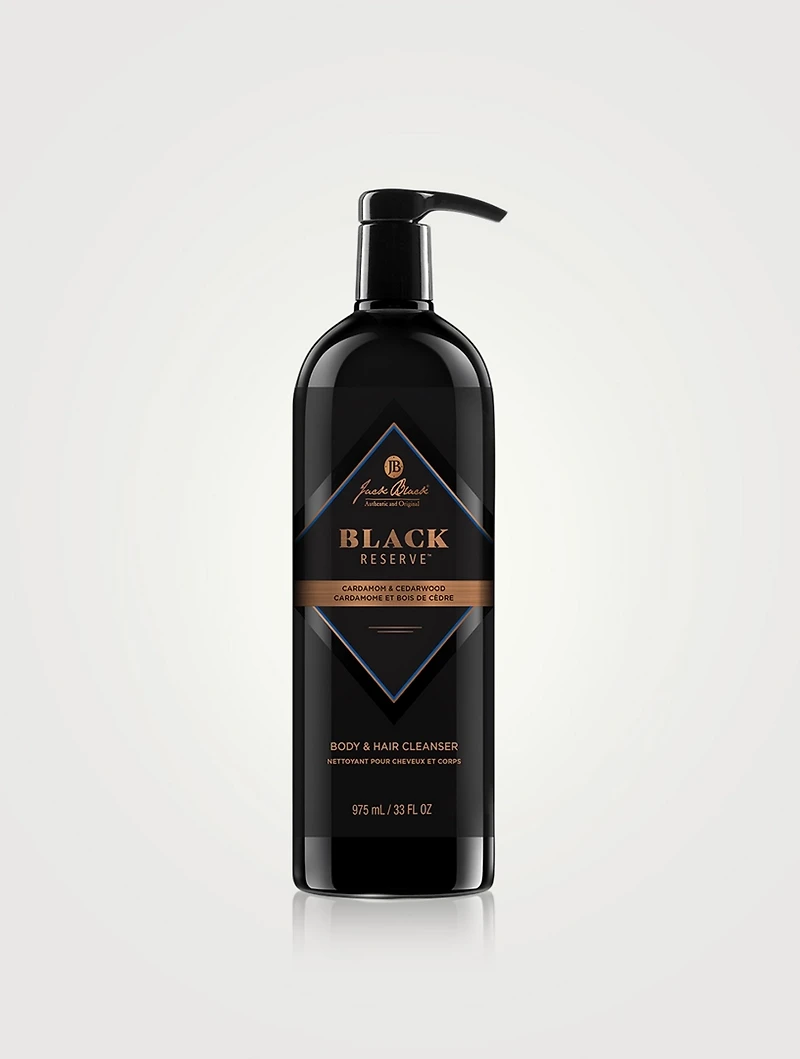 Black Reserve Body & Hair Cleanser with Cardamom & Cedarwood