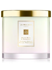 White Moss & Snowdrop Deluxe Candle