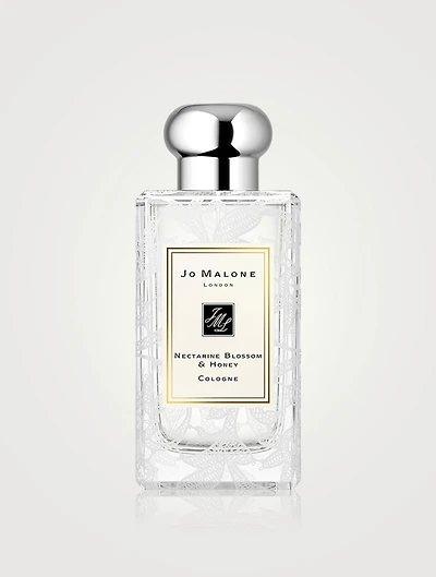 Nectarine Blossom & Honey Cologne with Daisy Leaf Lace Design