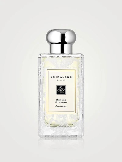 Orange Blossom Cologne with Daisy Leaf Lace Design