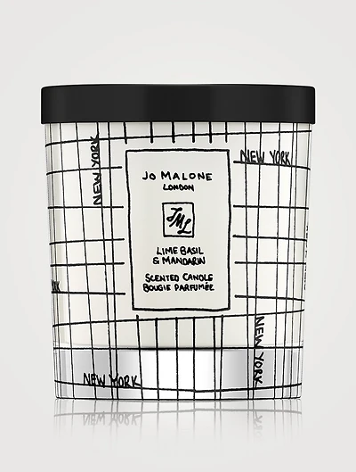 Lime Basil & Mandarin Scented Candle – New York Edition