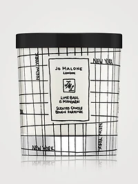 Lime Basil & Mandarin Scented Candle – New York Edition