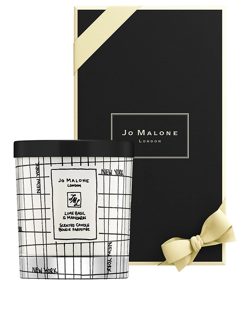 Lime Basil & Mandarin Scented Candle – New York Edition