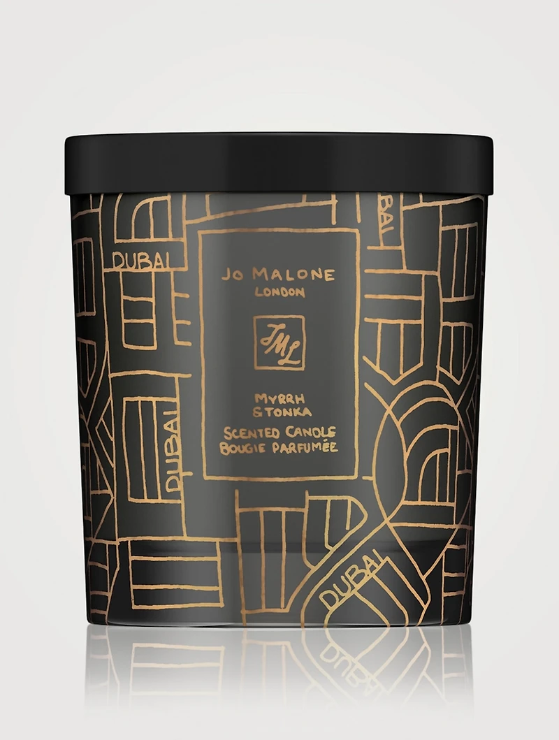 Myrrh & Tonka Scented Candle – Dubai Edition