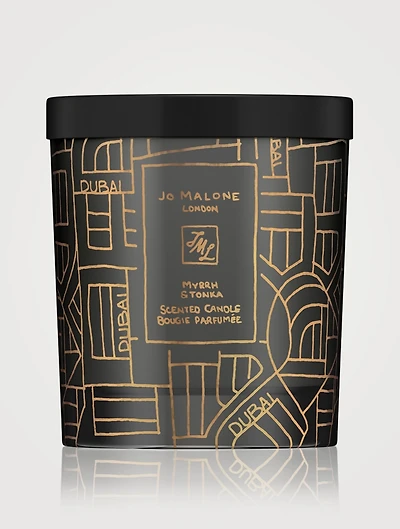 Myrrh & Tonka Scented Candle – Dubai Edition