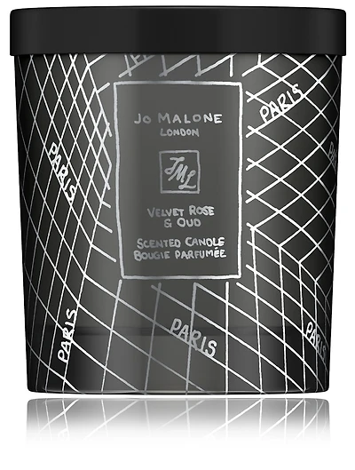 Velvet Rose & Oud Home Candle – Paris Edition
