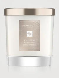 White Moss & Snowdrop Home Candle