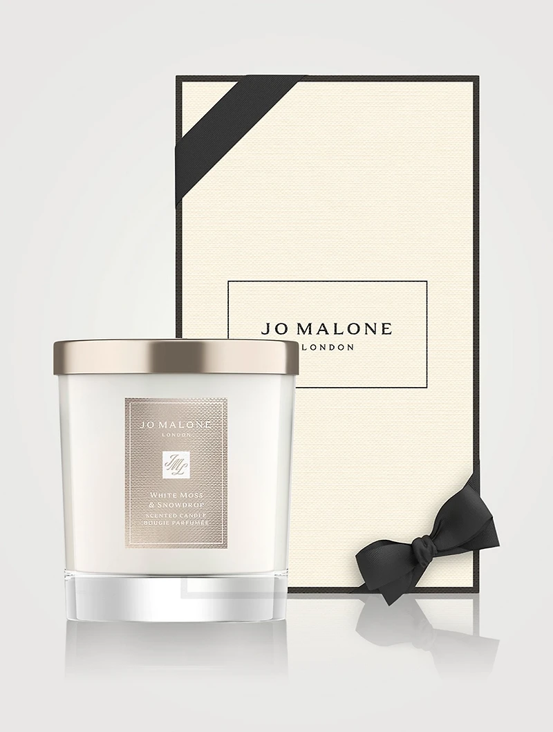 White Moss & Snowdrop Home Candle