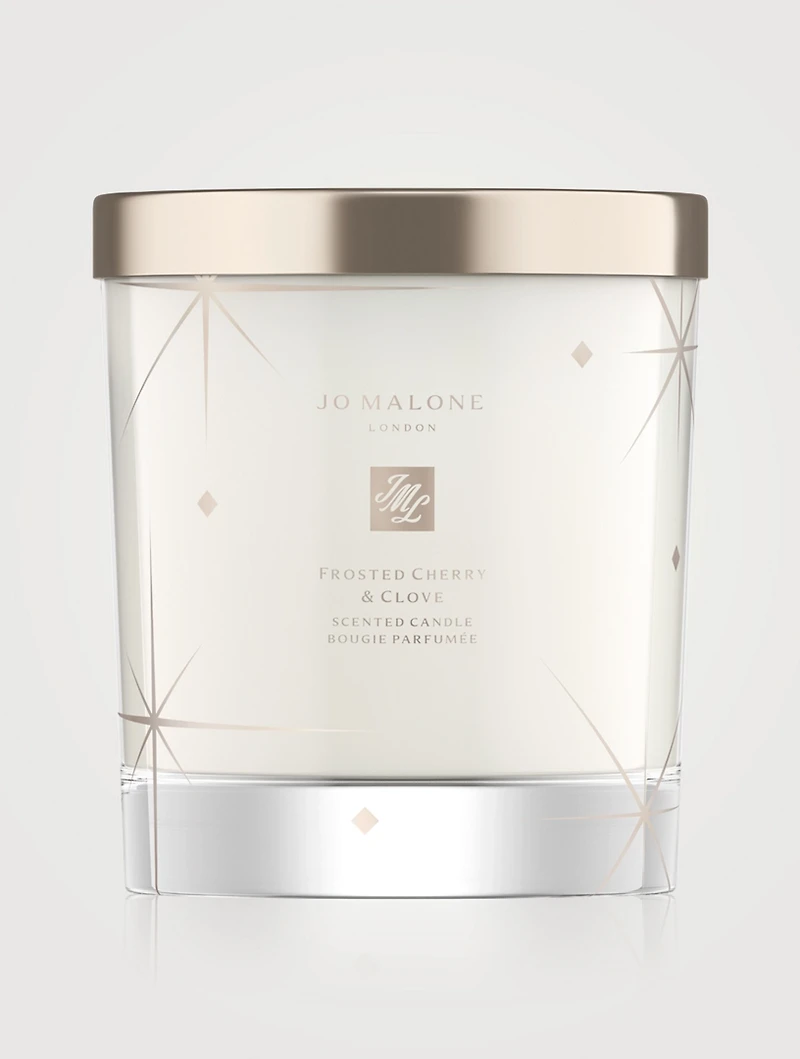 Frosted Cherry & Clove Home Candle