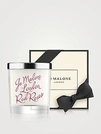 Red Roses Home Candle