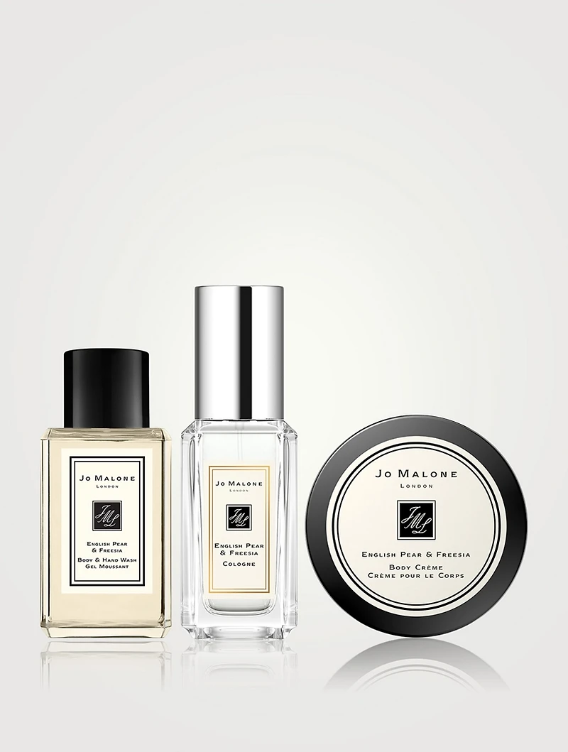 Limited Edition English Pear & Freesia Discovery Trio