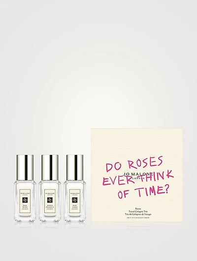 Roses Travel Cologne Trio
