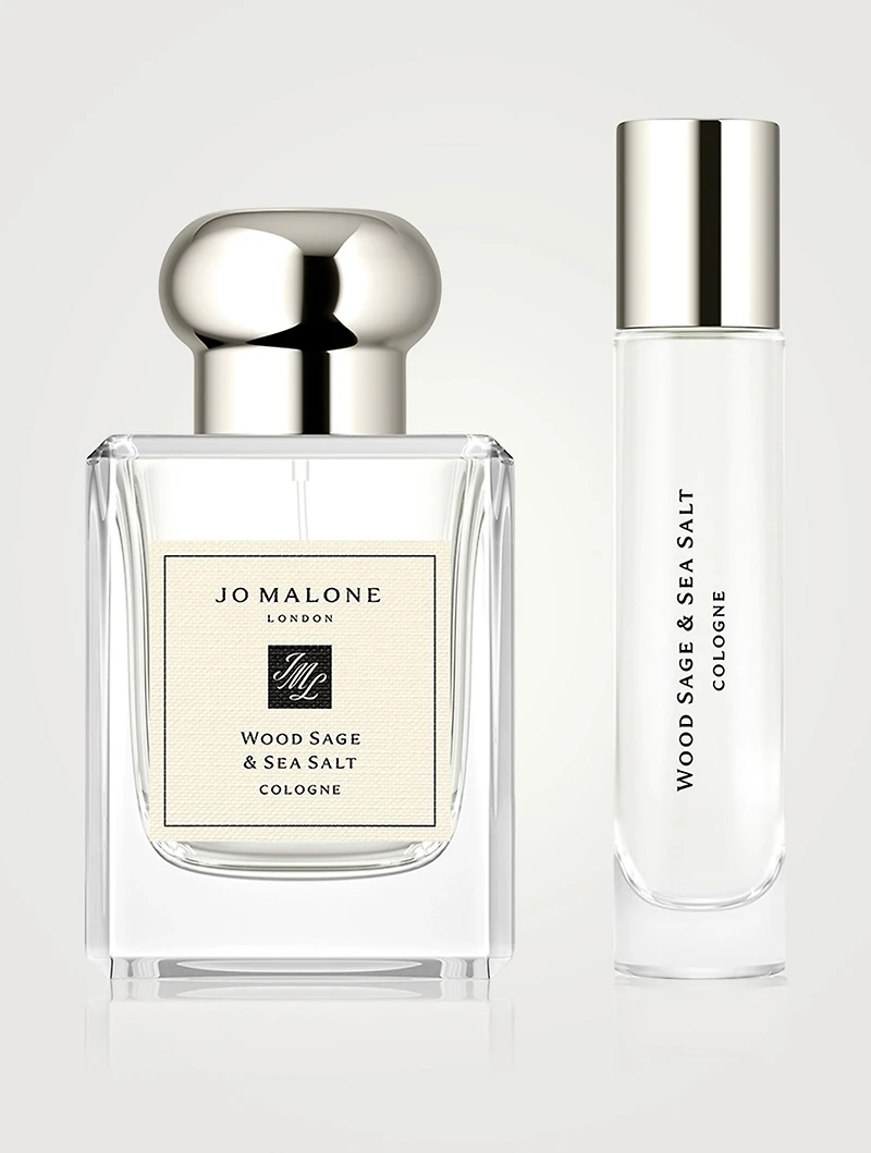 Wood Sage and Sea Salt Cologne Duo