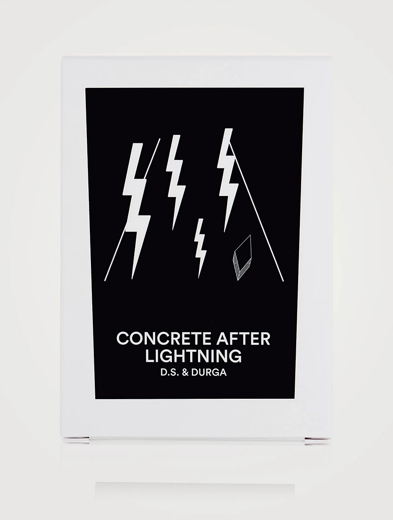Concrete After Lightning Candle
