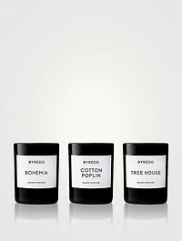 La Sélection Bois Mini Candle Set