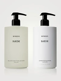 Les Mains Suede Hand Wash And Hand Lotion Gift Set ($196 Value)