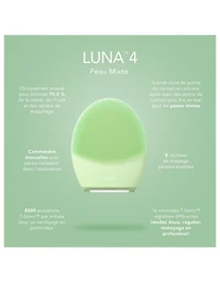 LUNA™ 4 Facial Cleansing & Firming Massage for Combination Skin