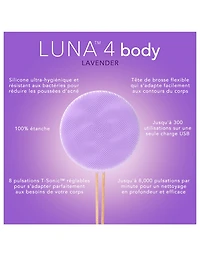 Luna 4 Body Brush - Lavender