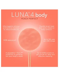 Luna 4 Body Brush - Peach Perfect