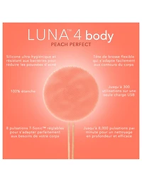 Luna 4 Body Brush - Peach Perfect