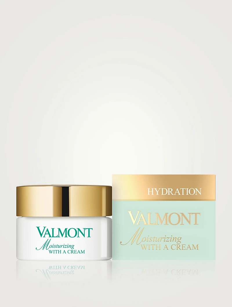 Moisturizing With A Cream Rich Thirst-Quenching