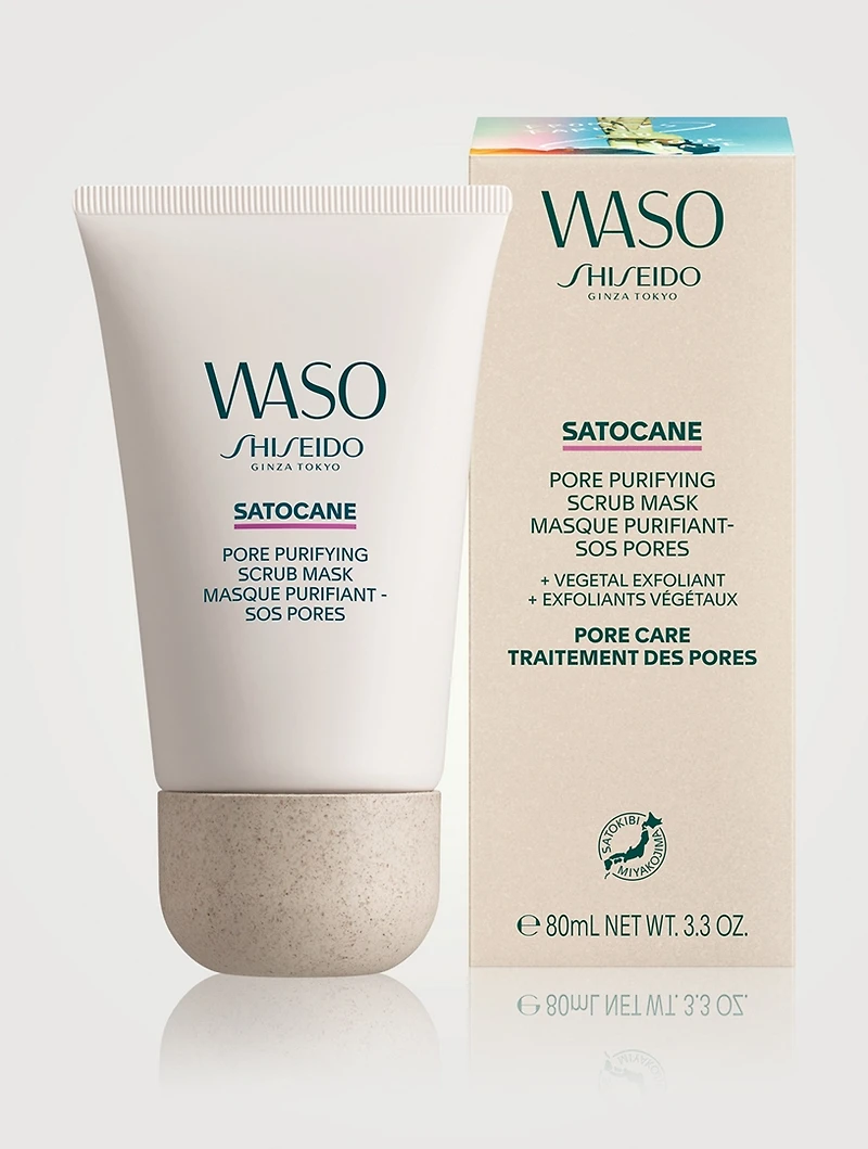 Waso Satocane Pore Purifying Scrub Mask