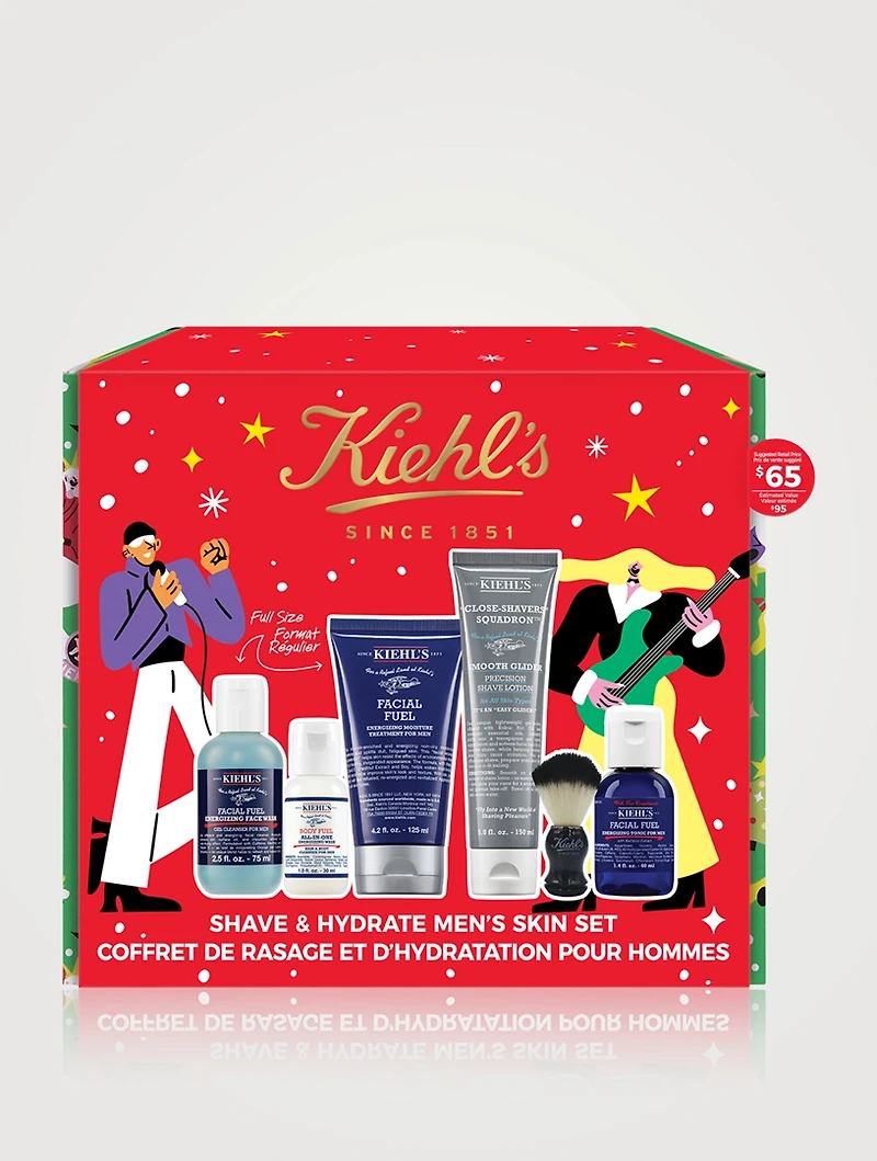 Shave & Hydrate Men's Skin Set