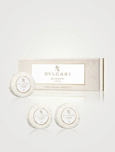 Eau Parfumée au Thé Blanc 3-Piece Soap Set
