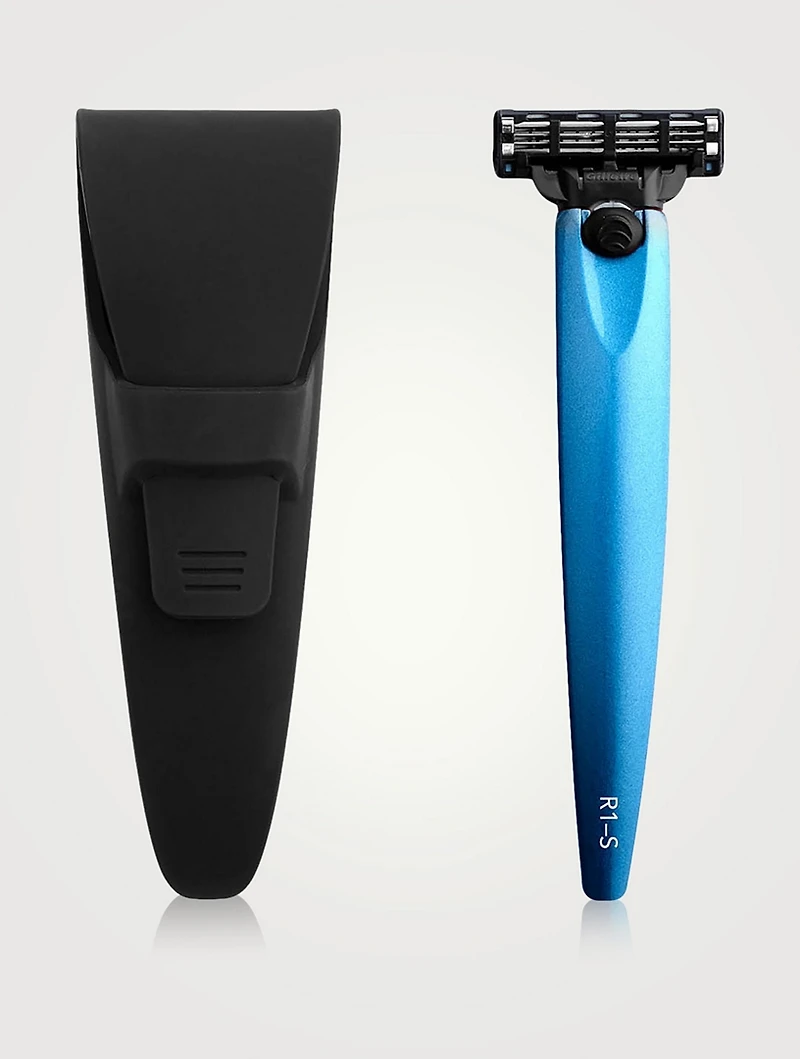 R1 Blue 3000 Razor And Case