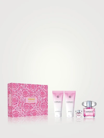 Versace Bright Crystal Eau De Toilette Four-Piece Set