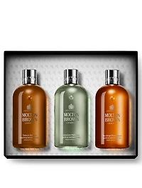 Woody & Citrus Body Wash Trio Gift Set