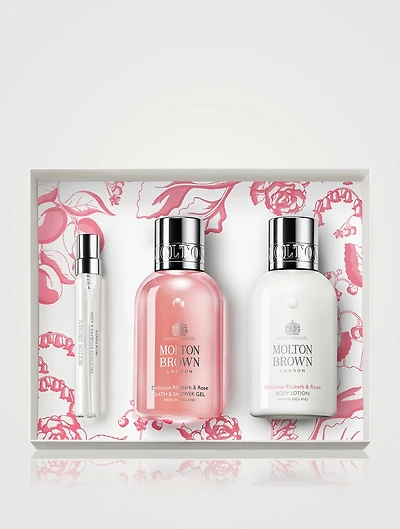 Delicious Rhubarb & Rose Set
