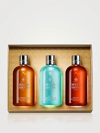 Woody Aromatic Bath & Shower Gel Trio