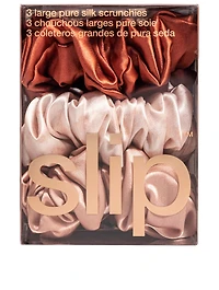 Slip® Large Pure Silk Scrunchies