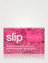Slip® x Alice + Olivia Pure Silk Queen Pillowcase