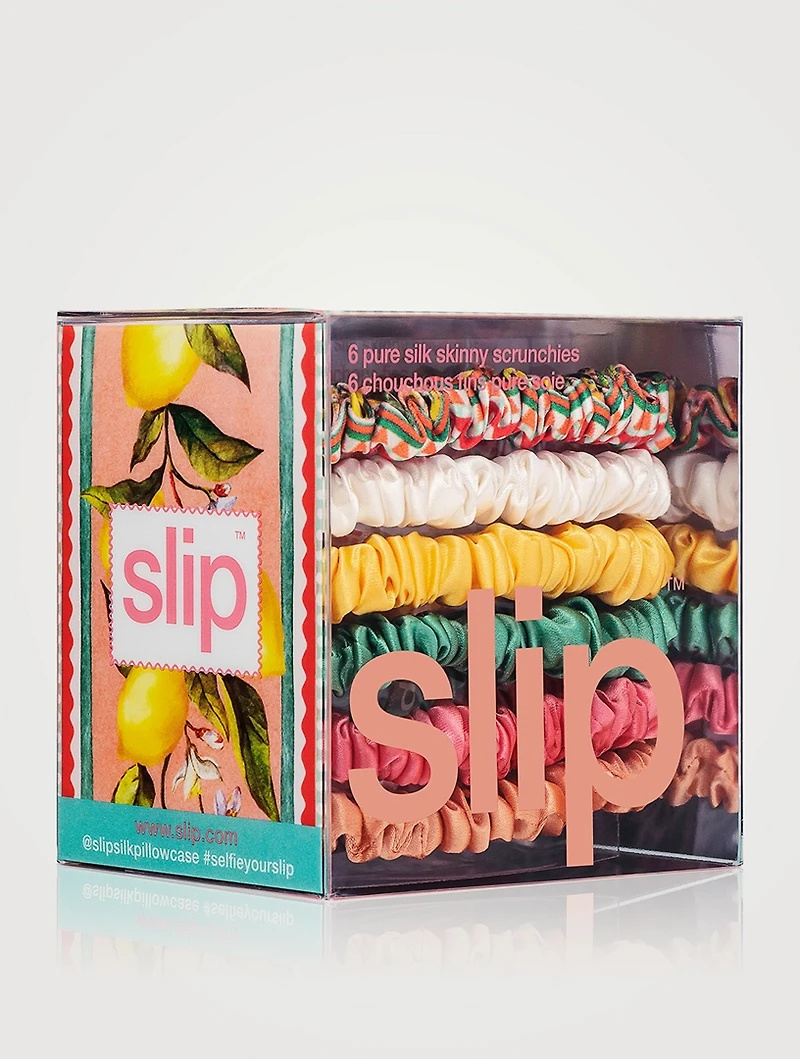 Pure Silk Skinny Scrunchies