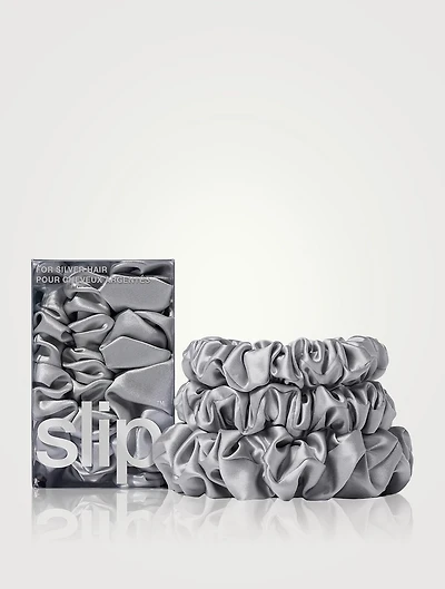 Pure Silk Assorted Scrunchies