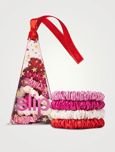 Slip® Pure Silk Skinny Scrunchie Ornament - Aggie