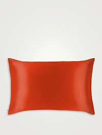 Pure Silk Queen Pillowcase - Poppy